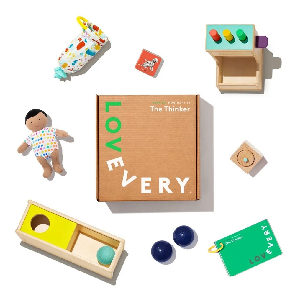 Lovevery “The Thinker” Kit for 11-12 months
